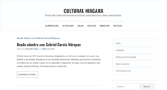 Desktop Screenshot of culturalniagara.com